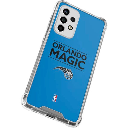 NBA Orlando Magic Standard - Blue Galaxy A53 5G Clear Case