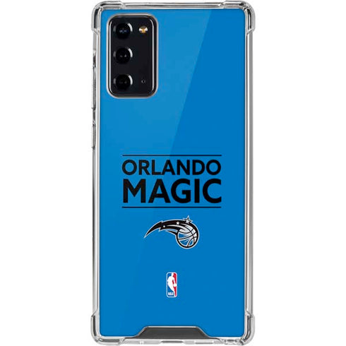 NBA Orlando Magic Standard - Blue Galaxy Note20 5G Clear Case