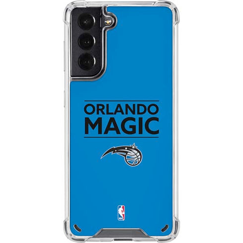 NBA Orlando Magic Standard - Blue Galaxy S21 5G Clear Case