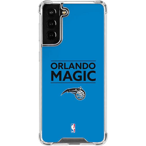 NBA Orlando Magic Standard - Blue Galaxy S21 FE Clear Case