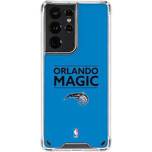 NBA Orlando Magic Standard - Blue Galaxy S21 Ultra 5G Clear Case