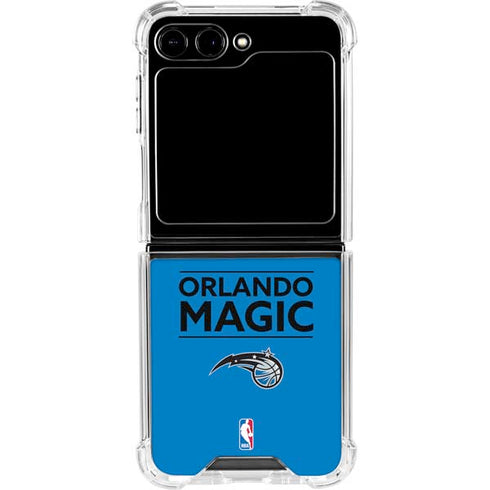 NBA Orlando Magic Standard - Blue Galaxy Z Flip5 5G Clear Case