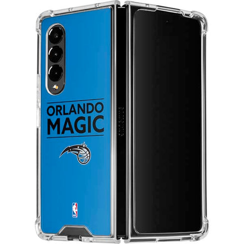 NBA Orlando Magic Standard - Blue Galaxy Z Fold4 5G Clear Case