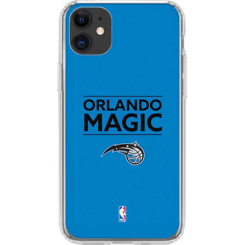 NBA Orlando Magic Standard - Blue iPhone 11 Clear Case