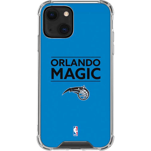 NBA Orlando Magic Standard - Blue iPhone 13 Mini Clear Case