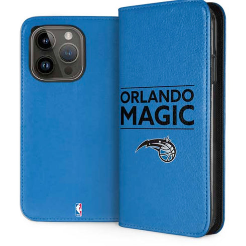 NBA Orlando Magic Standard - Blue iPhone 14 Pro Folio Case