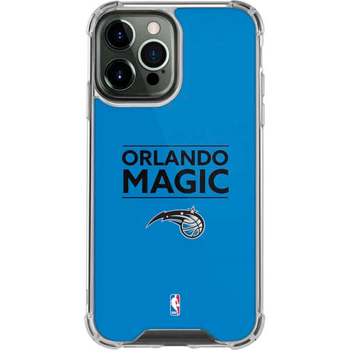 NBA Orlando Magic Standard - Blue iPhone 14 Pro Max Clear Case