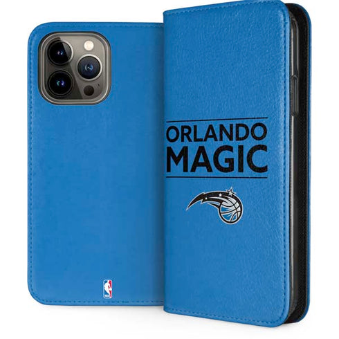 NBA Orlando Magic Standard - Blue iPhone 14 Pro Max Folio Case