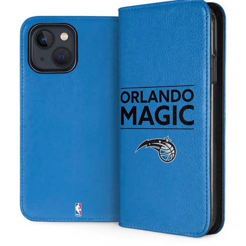 NBA Orlando Magic Standard - Blue iPhone 15 Plus Folio Case
