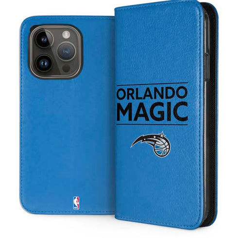 NBA Orlando Magic Standard - Blue iPhone 15 Pro Folio Case