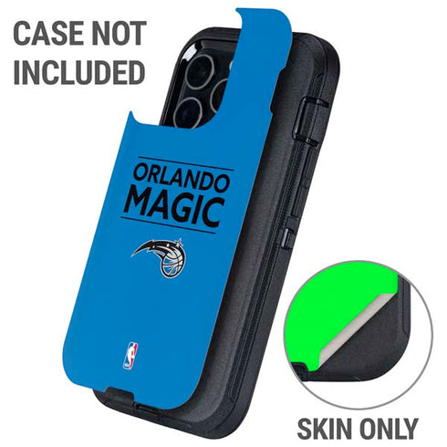 NBA Orlando Magic Standard - Blue Otterbox Defender iPhone Skin