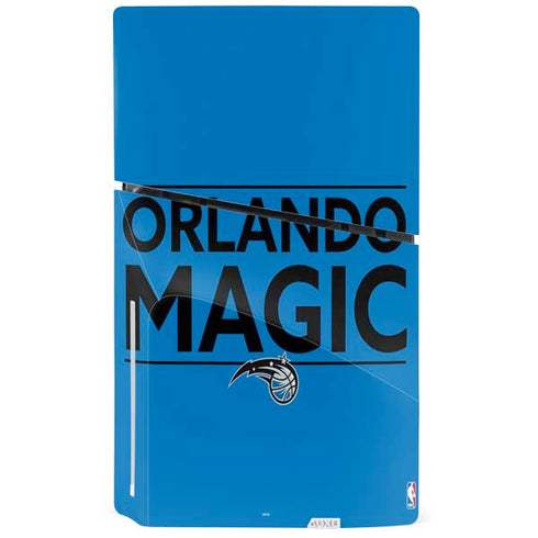 NBA Orlando Magic Standard - Blue PS5 Slim Disk Console Skin