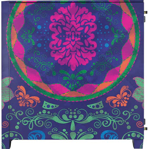 Ornate Swirls Corsair 4000D Tempered Glass Mid-Tower ATX Case Skin