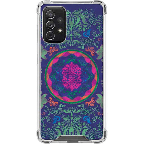 Ornate Swirls Galaxy A72 5G Clear Case