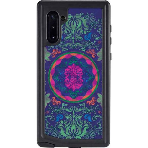 Ornate Swirls Galaxy Note 10 Waterproof Case