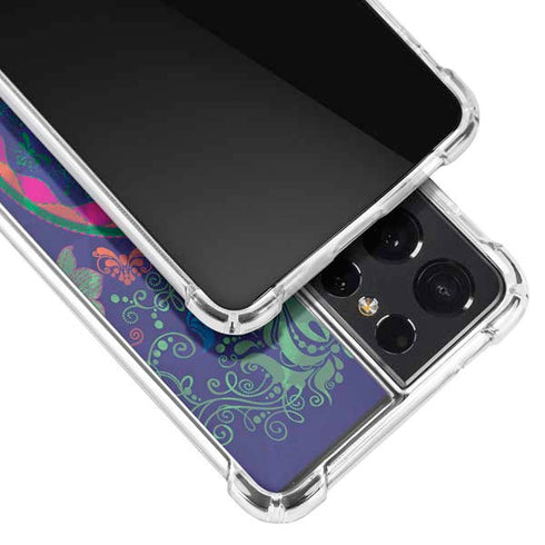 Ornate Swirls Galaxy S21 Ultra 5G Clear Case