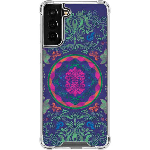 Ornate Swirls Galaxy S22 Plus Clear Case