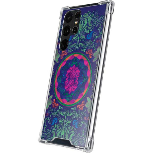 Ornate Swirls Galaxy S22 Ultra Clear Case