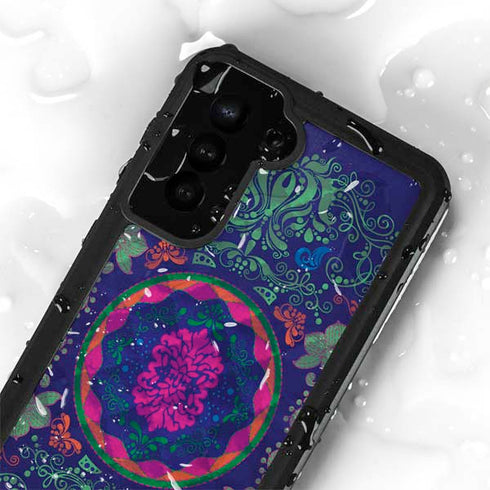 Ornate Swirls Galaxy S23 Waterproof Case