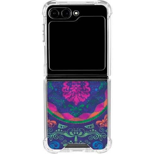 Ornate Swirls Galaxy Z Flip5 5G Clear Case