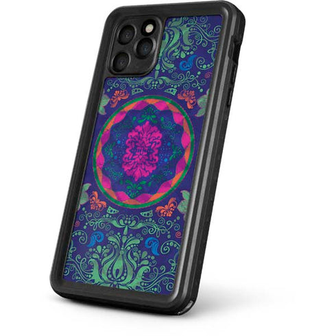 Ornate Swirls iPhone 11 Pro Max Waterproof Case