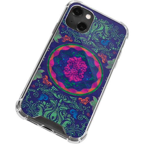 Ornate Swirls iPhone 13 Mini Clear Case