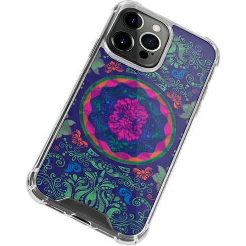 Ornate Swirls iPhone 13 Pro Max Clear Case