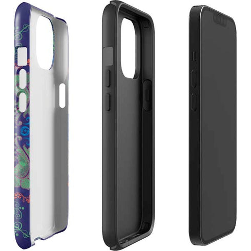 Ornate Swirls iPhone 15 Plus Impact Case