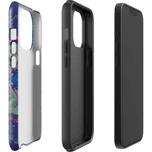 Ornate Swirls iPhone 14 Pro Impact Case