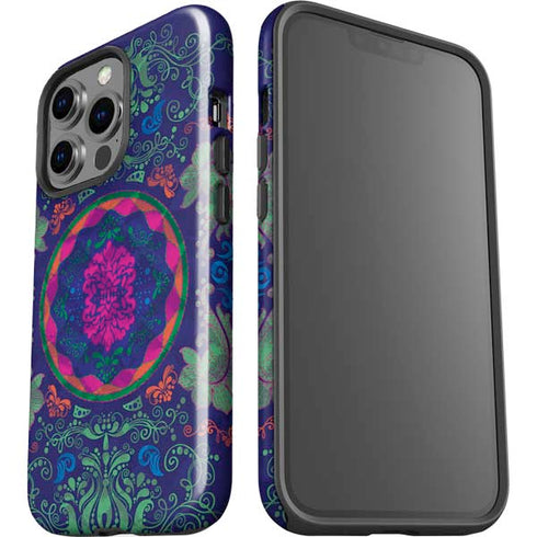 Ornate Swirls iPhone 14 Pro Impact Case