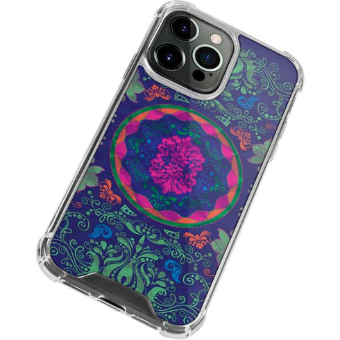 Ornate Swirls iPhone 15 Pro Max Clear Case