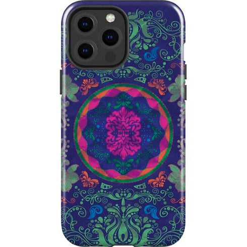 Ornate Swirls iPhone 15 Pro Max Impact Case