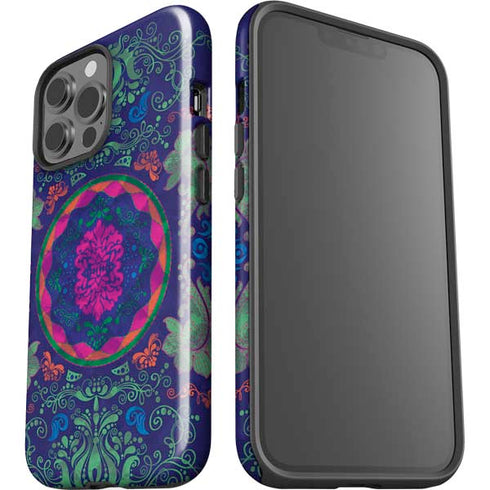 Ornate Swirls iPhone 15 Pro Max Impact Case