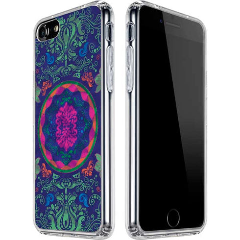 Ornate Swirls iPhone SE (2nd & 3rd Gen) Clear Case
