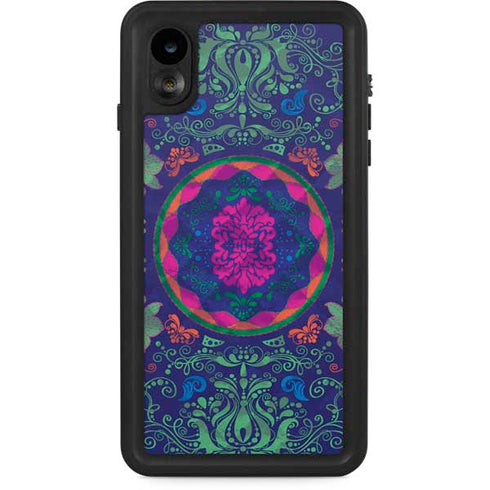 Ornate Swirls iPhone XR Waterproof Case