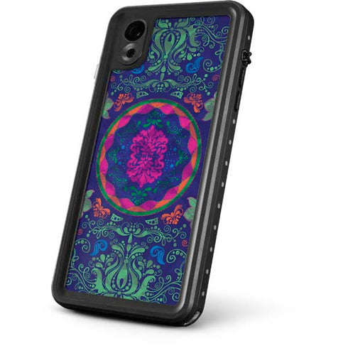 Ornate Swirls iPhone XR Waterproof Case