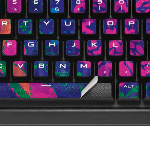 Ornate Swirls K95 RGB PLATINUM Mechanical Gaming Keyboard Skin