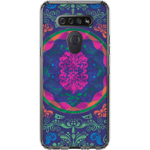Ornate Swirls LG K51/Q51 Clear Case