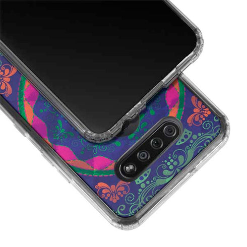 Ornate Swirls LG K51/Q51 Clear Case