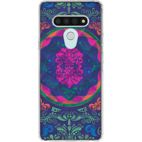 Ornate Swirls LG Stylo 6 Clear Case