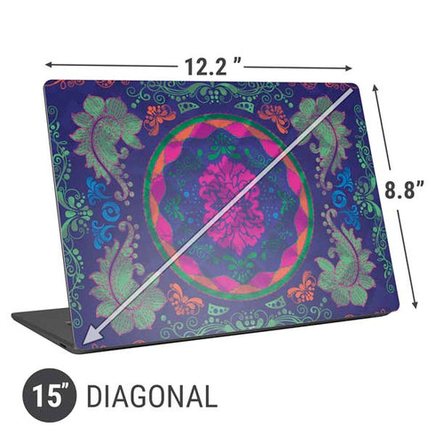 Ornate Swirls Universal Laptop 15in (12.2 x 8.8in) Skin