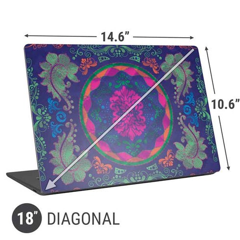 Ornate Swirls Universal Laptop 18in (14.6 x 10.6in) Skin