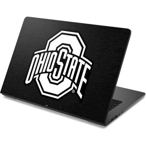 Ohio State University OSU Black Dell Chromebook Skin