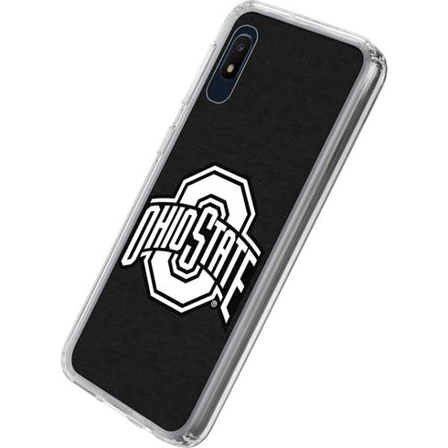 Ohio State University OSU Black Galaxy A10e Clear Case