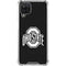 Ohio State University OSU Black Galaxy A12 Clear Case