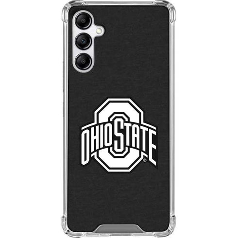 Ohio State University OSU Black Galaxy A14 5G Clear Case