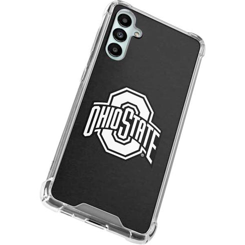 Ohio State University OSU Black Galaxy A14 5G Clear Case