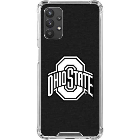 Ohio State University OSU Black Galaxy A32 5G Clear Case