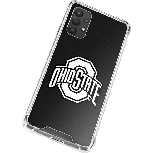 Ohio State University OSU Black Galaxy A32 5G Clear Case