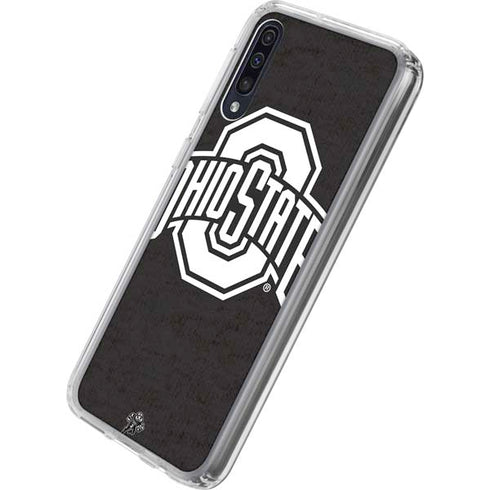 Ohio State University OSU Black Galaxy A50 Clear Case